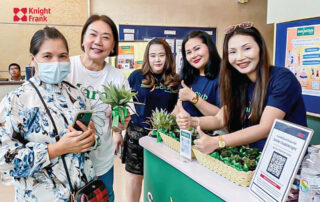 Smile Club @Knight โดยคณะทำงาน PM Well Being ของไนท์แฟรงค์ประเทศไทย