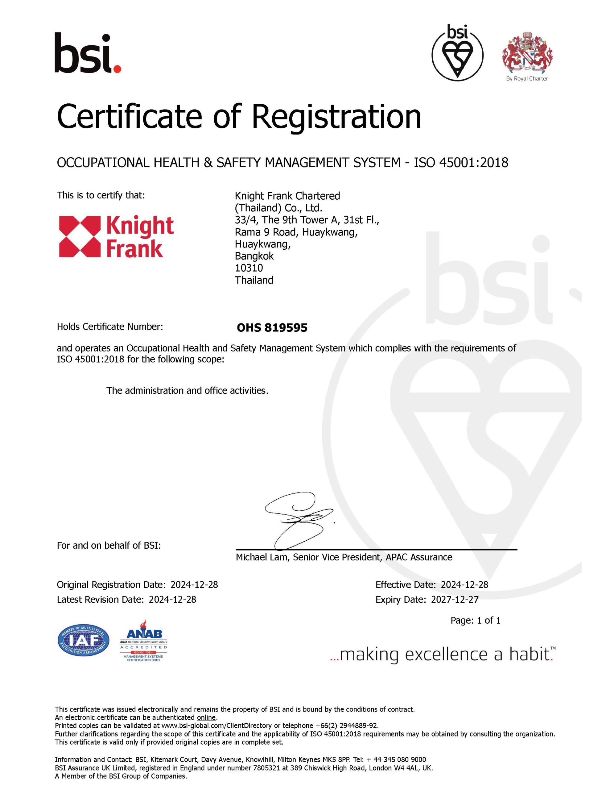 ISO 45001:2018